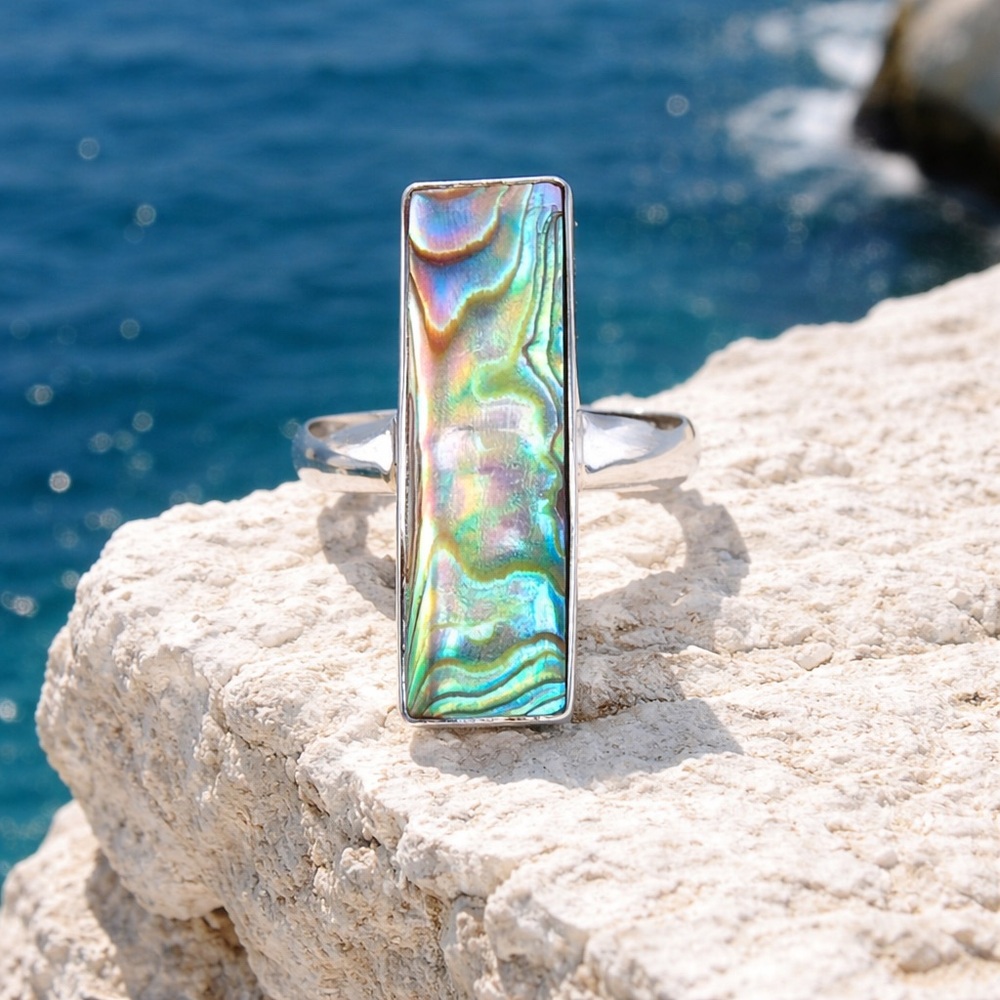 Abalone Shell Ring Shell Ring